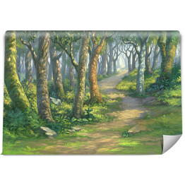 Fototapeta winylowa zmywalna Malowany las 