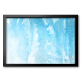 Obraz w ramie Kolory zimy - akwarela