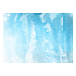 Plakat samoprzylepny Kolory zimy - akwarela