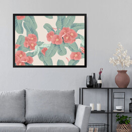 Obraz w ramie Drobne pastelowe kwiaty