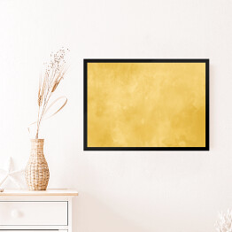 Obraz w ramie Ombre w odcieniach złota