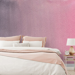 Fototapeta samoprzylepna Akwarela ombre w odcieniach fioletu i różu