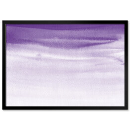 Plakat w ramie Piaski pustyni - fioletowa abstrakcja ombre