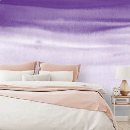 Fototapeta winylowa zmywalna Piaski pustyni - fioletowa abstrakcja ombre