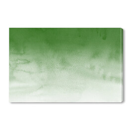 Obraz na płótnie Zielona akwarela ombre