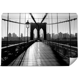 Fototapeta winylowa zmywalna Most Brookliński, Manhattan, Nowy Jork, USA