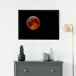 Obraz w ramie Miedziany Księżyc