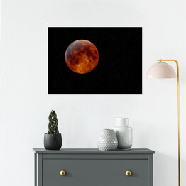 Plakat Miedziany Księżyc