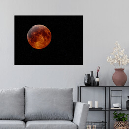 Plakat samoprzylepny Miedziany Księżyc