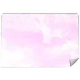 Fototapeta Pastelowe niebo - różowa abstrakcja ombre