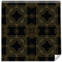 Tapeta samoprzylepna w rolce Ornament Kompozycja geometryczna Art Deco