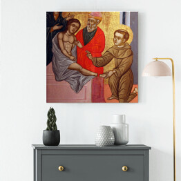 Obraz na płótnie Sceny z życia św. Antoniego z Padwy