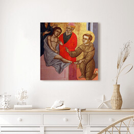 Obraz na płótnie Sceny z życia św. Antoniego z Padwy