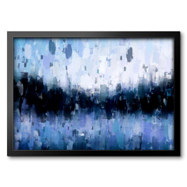 Obraz w ramie Abstrakcyjny deszcz
