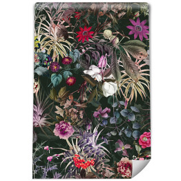 Tapeta samoprzylepna w rolce Kwiaty wzór.Jedwabny szalik projekt, tekstylia mody. Tło do projektowania i dekoracji tekstyliów. sztuka abstrakcyjny design, spójny wzór kwiatowy