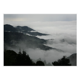 Plakat Mgła w górach