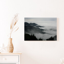 Obraz na płótnie Mgła w górach