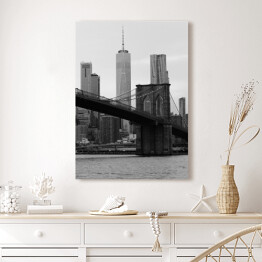 Obraz klasyczny Krajobraz miejski Most w Brooklynie 