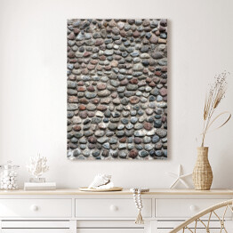 Obraz na płótnie Naturalna kamienna ściana
