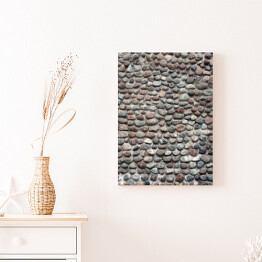 Obraz na płótnie Naturalna kamienna ściana