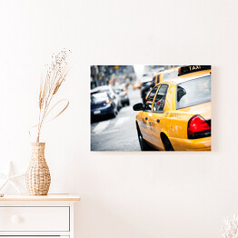 Obraz na płótnie Nowojorska żółta taksówka 
