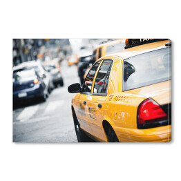 Obraz na płótnie Nowojorska żółta taksówka 