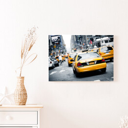 Obraz na płótnie Nowojorska żółta taksówka