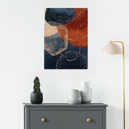 Plakat Kosmiczna przestrzeń - abstrakcja