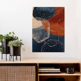 Plakat Kosmiczna przestrzeń - abstrakcja