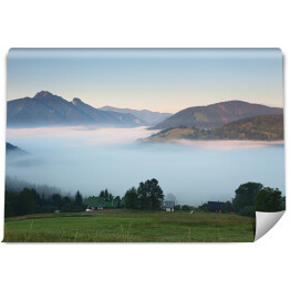 Fototapeta samoprzylepna Mgła w górach - Słowacja