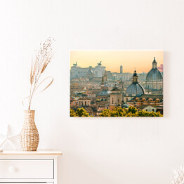 Obraz na płótnie Panorama Rzymu, Włochy