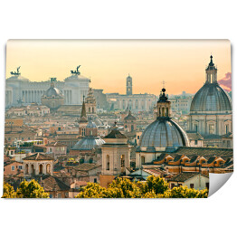 Fototapeta winylowa zmywalna Panorama Rzymu, Włochy