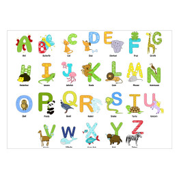 Alfabet ze zwierzątkami - od A do Z