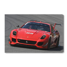 Obraz na płótnie Czerwony sportowy samochód Ferrari FXX-K Evo