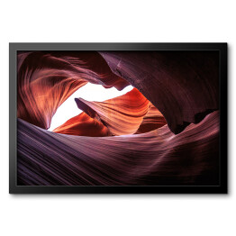 Obraz w ramie Jaskinia, piasek, pustynia, Arizona