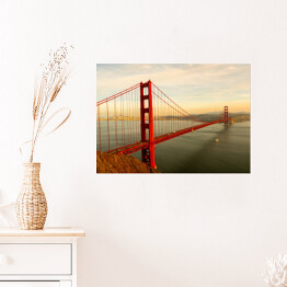 Plakat samoprzylepny Most Golden Gate, San Francisco