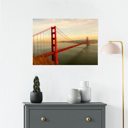 Plakat samoprzylepny Most Golden Gate, San Francisco