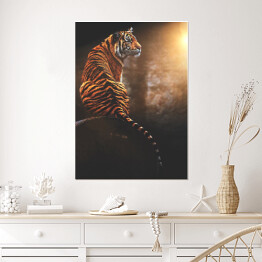 Plakat samoprzylepny Tygrys