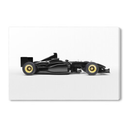 Obraz na płótnie Samochód Formuły 1 na białym tle