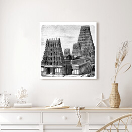 Obraz na płótnie Indie - świątynie