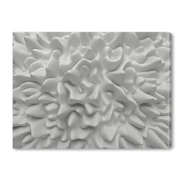 Faliste białe tło w 3D
