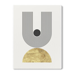 Obraz na płótnie Geometryczny plakat Bauhaus no 1