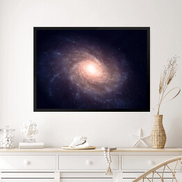 Obraz w ramie Spiralna Galaktyka 