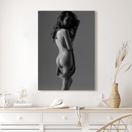 Obraz na płótnie Stojąca naga kobieta
