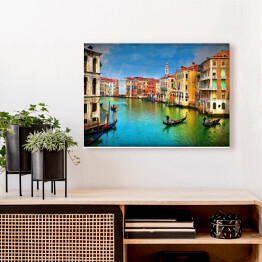 Obraz na płótnie Gondole w Wenecji