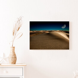 Obraz na płótnie Noc na pustyni