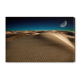Obraz na płótnie Noc na pustyni