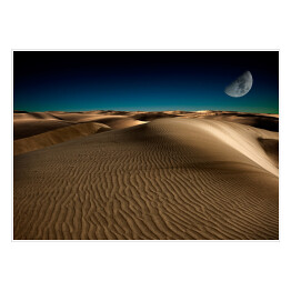 Plakat samoprzylepny Noc na pustyni