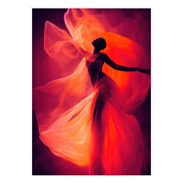 Plakat Kobieta w tańcu