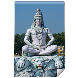 Fototapeta Sziwa - statua w Rishikesh, India